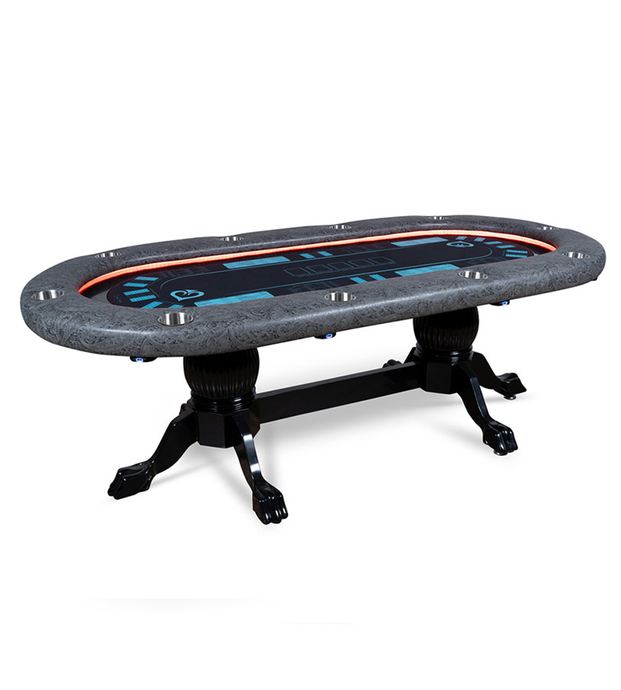 Clarity By Lexy Gavin Poker Table